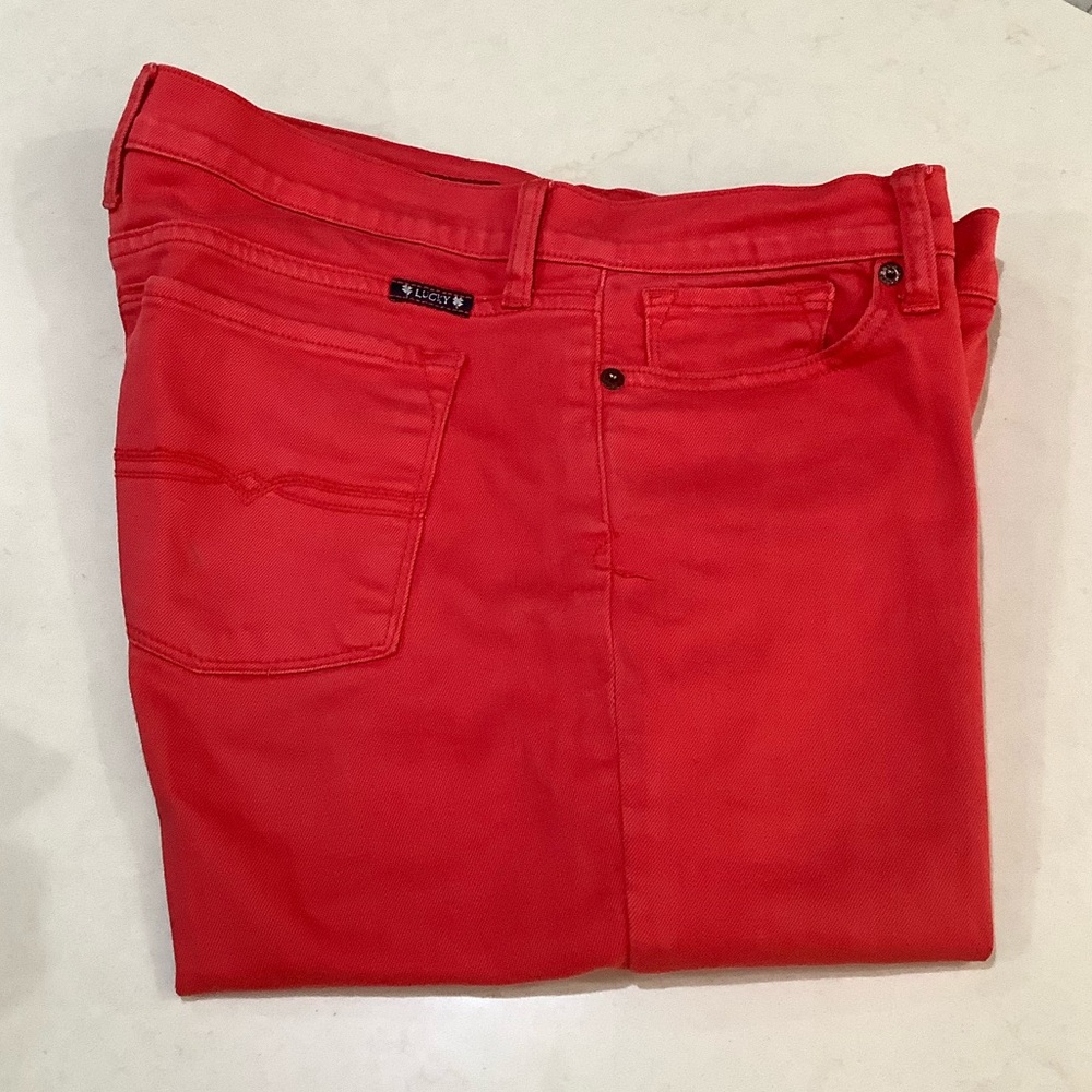 Lucky Brand Charlie Capri Denim Jeans